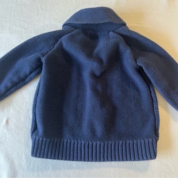 GAP - Medium weight Blue Cable Knit Kids Sweater - Picture 4 of 5